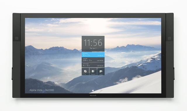 微软发布Surface Hub演示 会议室最佳工具