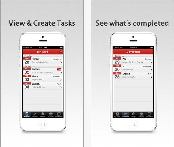 The Homework App:帮你管理家庭作业的iOS软