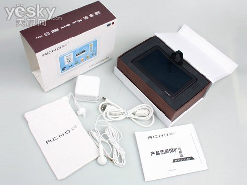 唯美人性化设计 爱可A805数码播放器评测