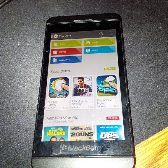 BlackBerry 10支持Google Play只是空欢喜