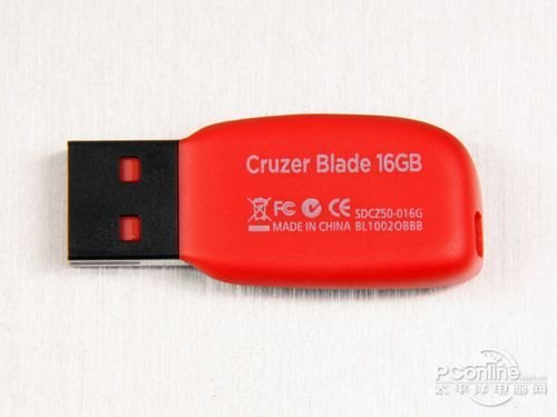 轻盈小巧! 闪迪Cruzer Blade优盘评测