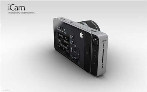 苹果概念相机图赏+创意来自iphone!