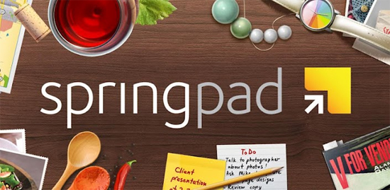 Springpad:Android终极跨平台笔记软件