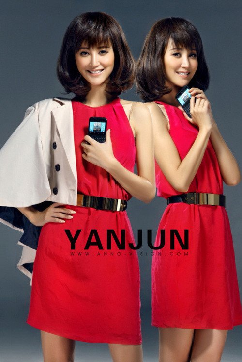 北爱大妞林夏 HTC Chacha早春色彩狂想曲