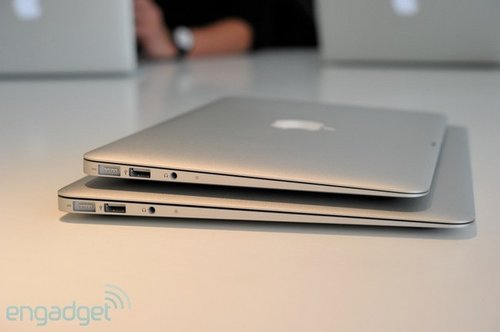 11.6寸和13.3寸新MacBook Air真机对比图赏