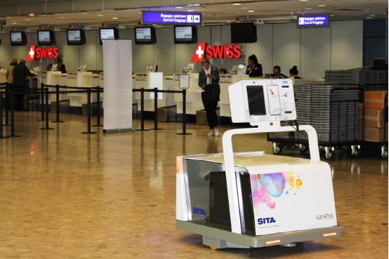 日内瓦机场用机器人为旅客搬行李：效率大增