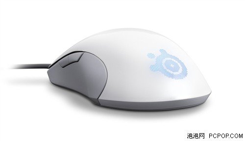 封釉处理 赛睿RAW霜冻之蓝版鼠标亮相