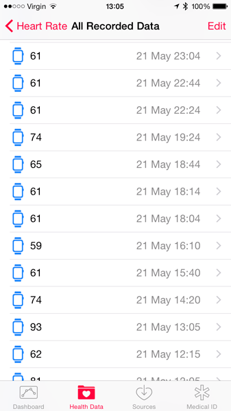 Apple Watch 1.0.1有BUG 导致心跳监测中断