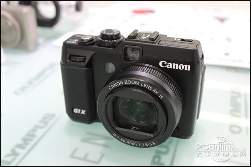 高性能卡片相机 佳能G1 X最新售5666元_数码
