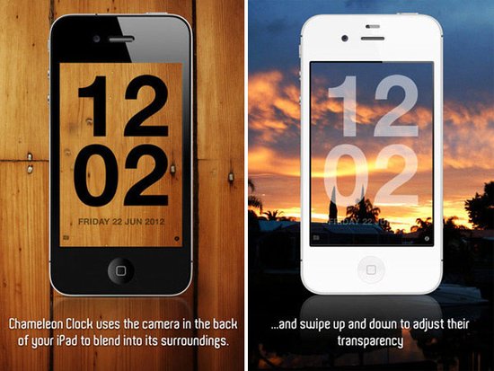 变色龙时钟：让你通过iPhone/iPad看世界