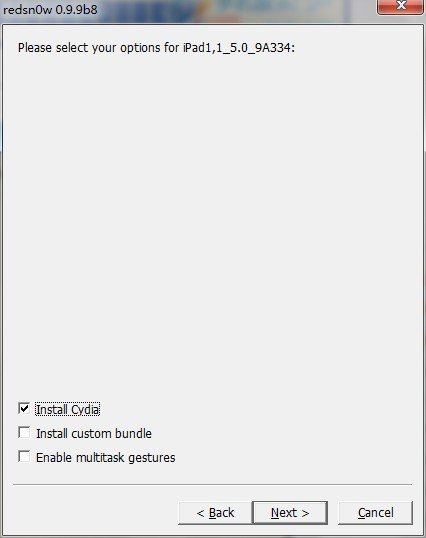 尽享海量应用 iOS 5.0.1不完美越狱教程