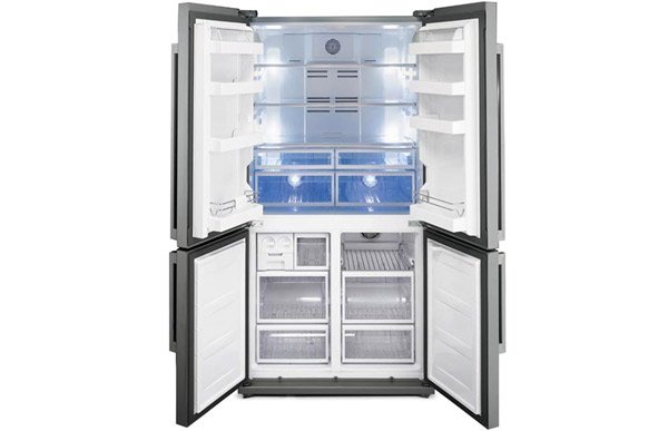 Smeg推出全新大气四开门冰箱 售价约14000元