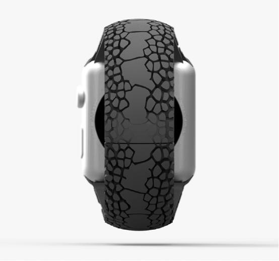 Apple Watch官方表带不喜欢?看看3D打印表带