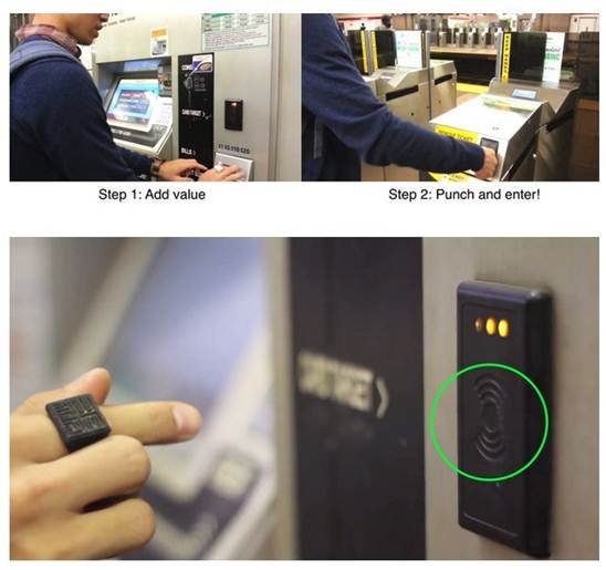 可代替交通卡的智能戒指亮相 3D打印技术制作