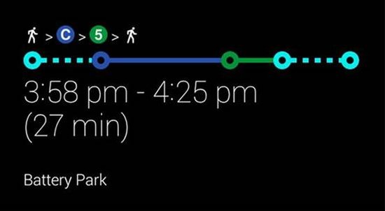 谷歌眼镜再更新 增加公交线路信息导航功能
