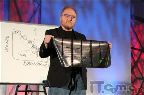 惠普展示柔性显示屏 或用于Palm平板