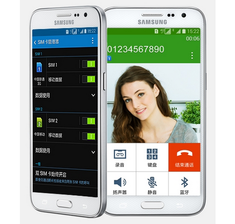 星空体育平台发布双卡双待机入门机GALAXY Core Max