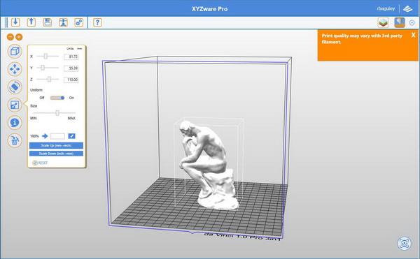 来看这支持3D扫描的3D打印机 时尚易用质量好