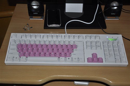 电子竞技键盘 PLU机械风暴第三代试用