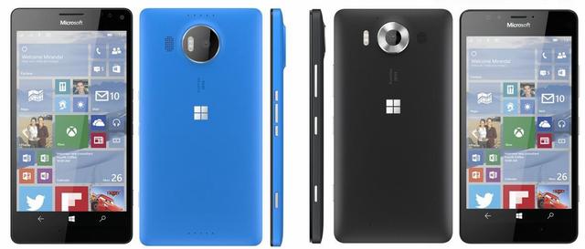 微软,Lumia 950,Lumia 950配置,Lumia 950渲染图,Lumia 950功能