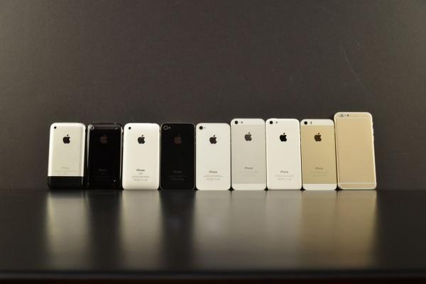 iphone 6对比历代iphone 并非最终设计