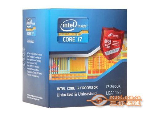 超越性能障碍 Intel酷睿I7 2600k售2100元