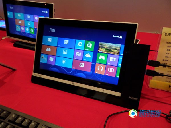 神舟发布全系列触控电脑新品 预装Win 8系统