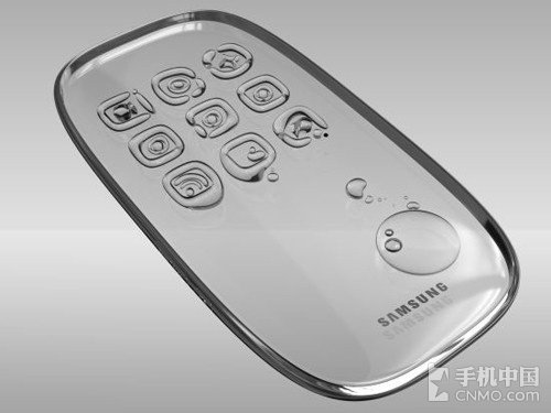 微概念-环保 三星AQUA全透明水态手机