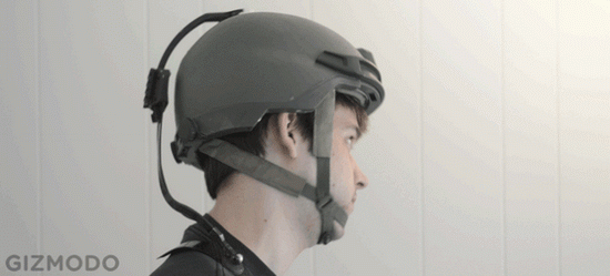 现实版“钢铁侠”头盔：内置传感器还能防弹