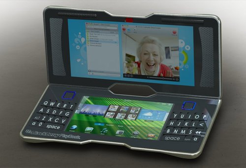 黑莓双屏幕PlayBook 3.0概念平板曝光