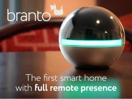 Branto：可旋转的360度智能家居监控摄像头