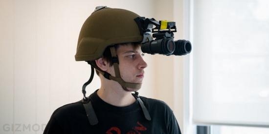 现实版“钢铁侠”头盔：内置传感器还能防弹