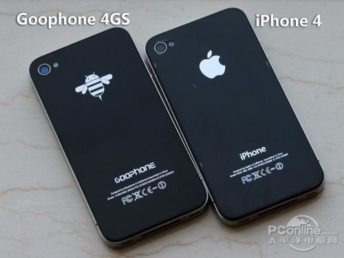高仿iPhone4新作 谷蜂Goophone4GS评测