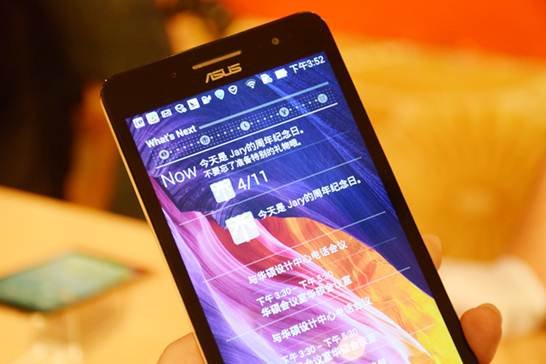 华硕发布两款Zenfone手机 6寸大屏不足千元
