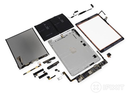 iPad Air真机拆解 做工精良维修难度高
