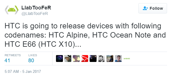 HTC三款新机内部代号曝光  全面取消3.5mm插孔
