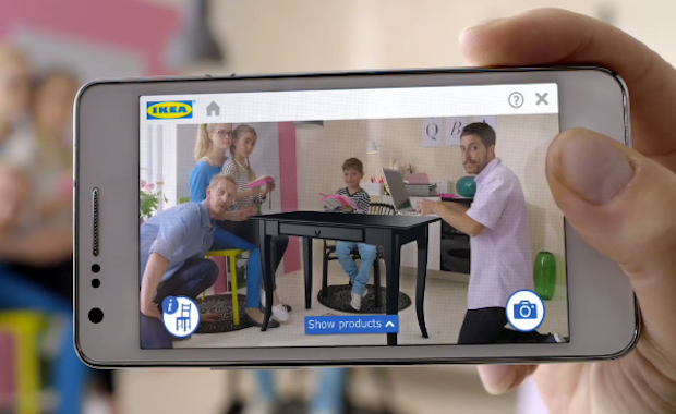 宜家2014产品目录应用支持增强现实功能