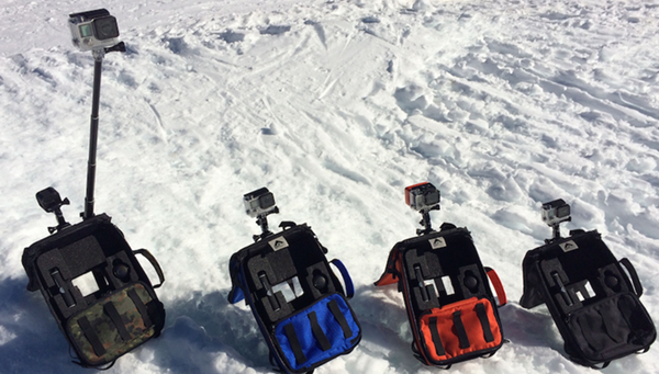 拍照新姿势:自带GoPro支架的户外运动背包