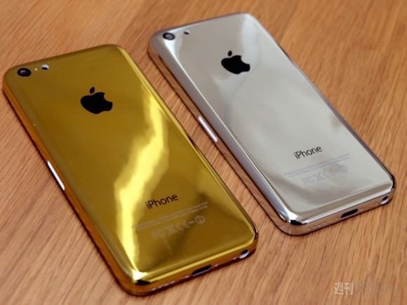 “穿金戴银” iPhone 5c定制服务现身日本 
