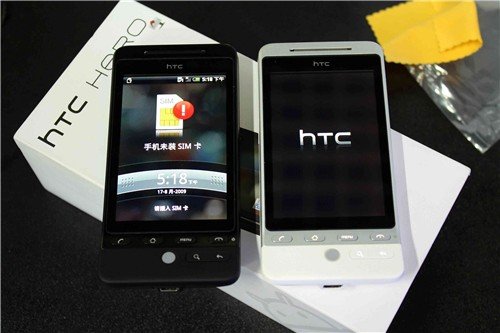 10日行情：HTC Hero升2.1三色售2499元