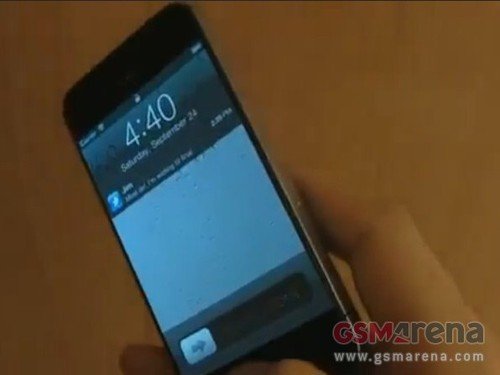 iPhone5测试机亮相 细边框大屏幕真炫