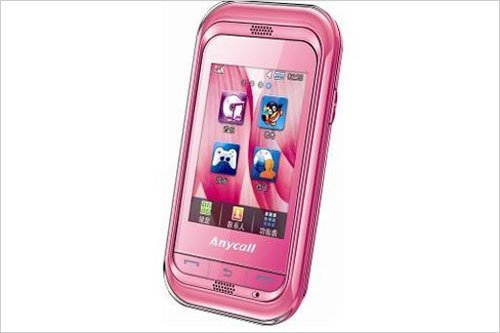 三星全触屏迷你手机玩酷灵动上市