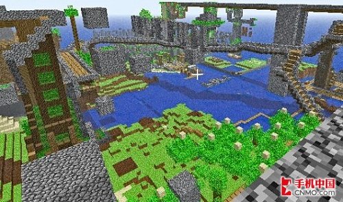 最牛三维立体游戏 minecraft将登陆ios_数码_腾