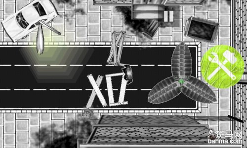 漫画风格的射击游戏Android丧尸生存试玩_数漫画死格(警察)图片