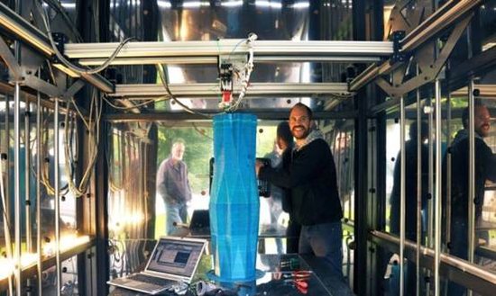 荷兰建筑师用3D打印技术制造出全尺寸房屋