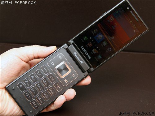 高端双模翻盖机 三星W999特价7280元_数码_