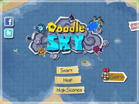 飞行也跟卡哇伊风 iOS三款涂鸦飞行小游戏