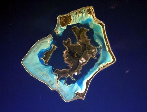 最近天堂之地 全球最美小岛bora bora