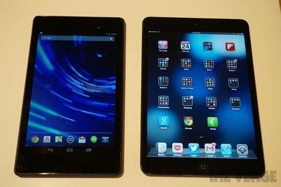 Nexus 7֣ᱡ ĻiPad mini