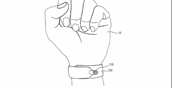 LG另类新专利 智能手表与触控笔混合设备